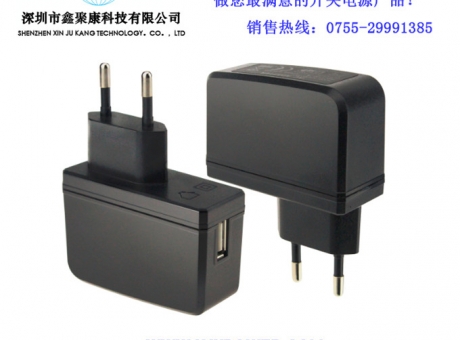 侧插5V 2A欧规USB电源