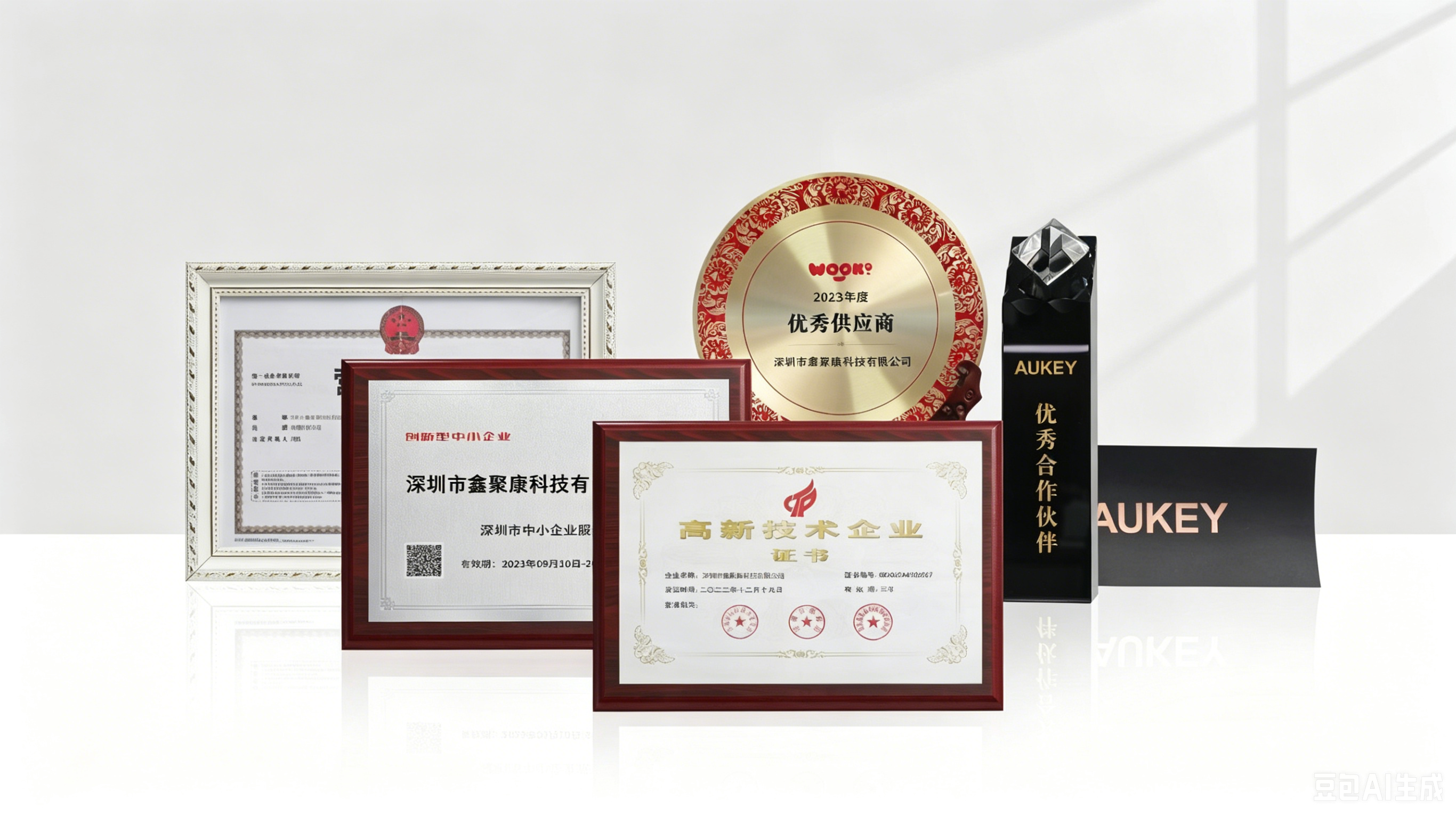 深圳市鑫聚科技有限公司荣获行业优秀企业称号