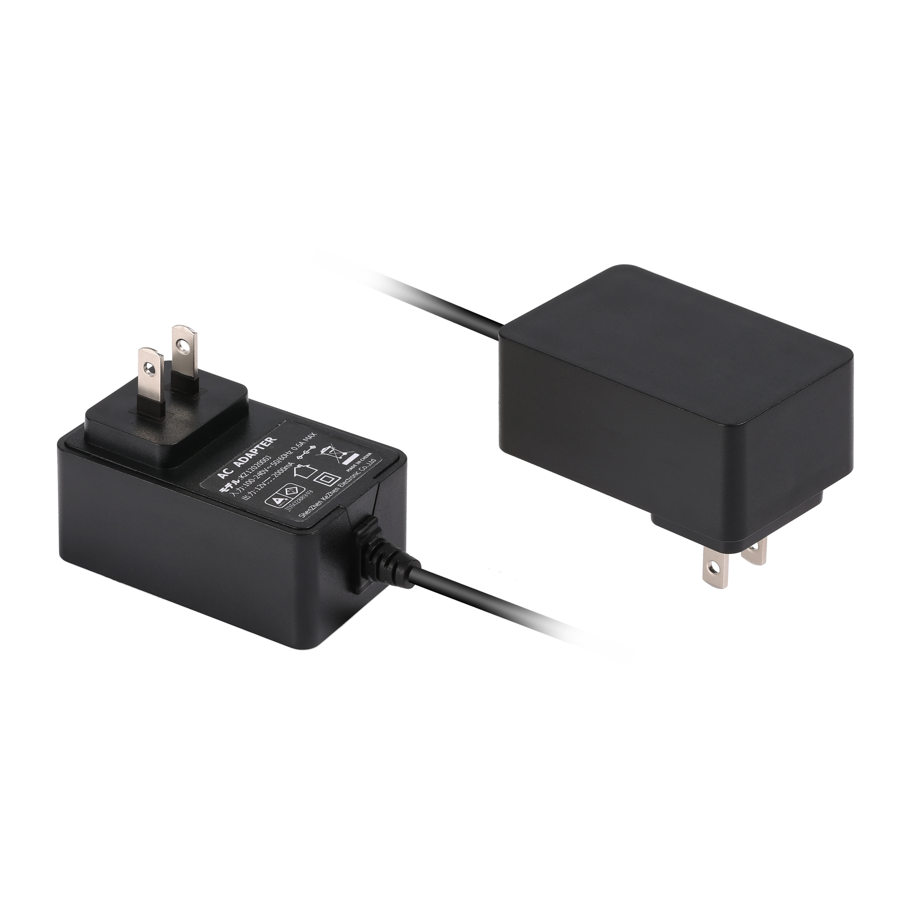 12V2A 美规卧插DC输出
