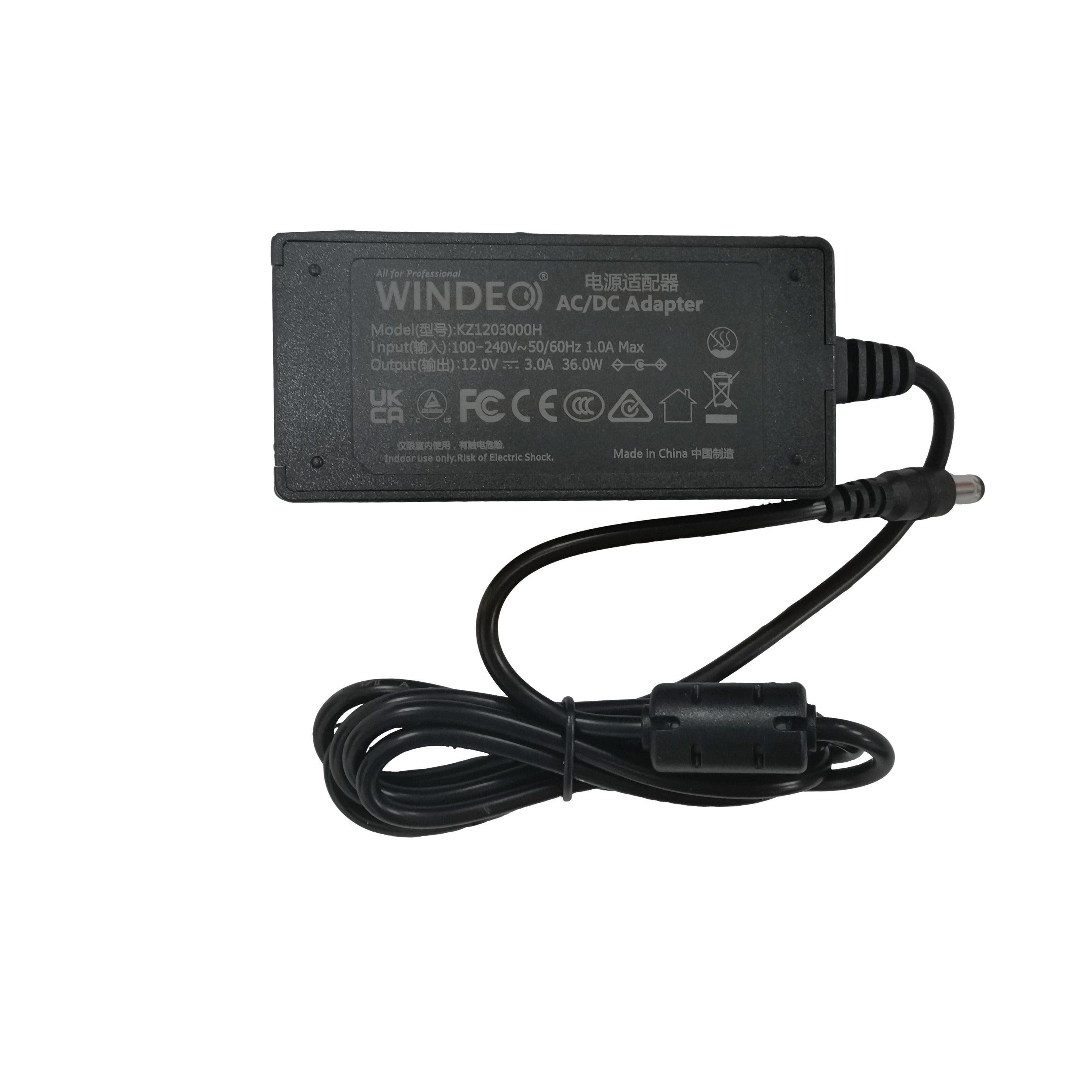 12V3A 桌面式品字尾