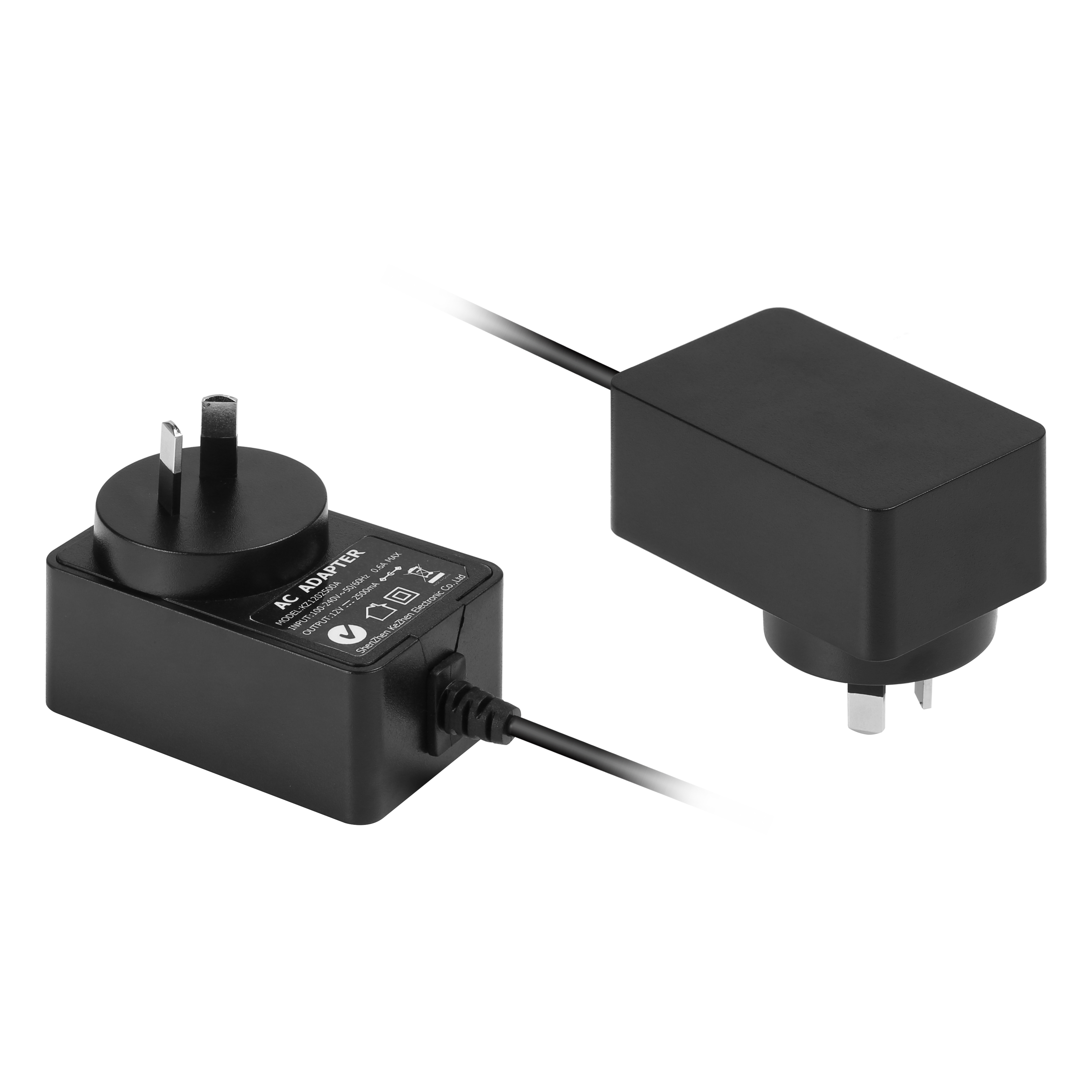 12V2.5A 澳规卧插DC输出